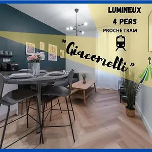 ⟬giacomelli⟭ Quartier Calme⁕wifi⁕proche Michelin⁕ Appartement Clermont-Ferrand